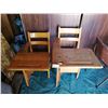 Image 1 : 2 x Vintage School Desks
