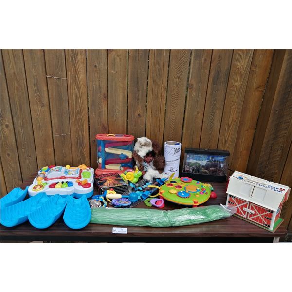 Little Tikes Wagon and Assorted Childrens' Toys