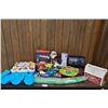 Image 1 : Little Tikes Wagon and Assorted Childrens' Toys