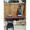 Image 1 : Kenmore Clean Air System Vacuum (Model No. 3080590C), Bissell Custom Gemini, Table, and Chair