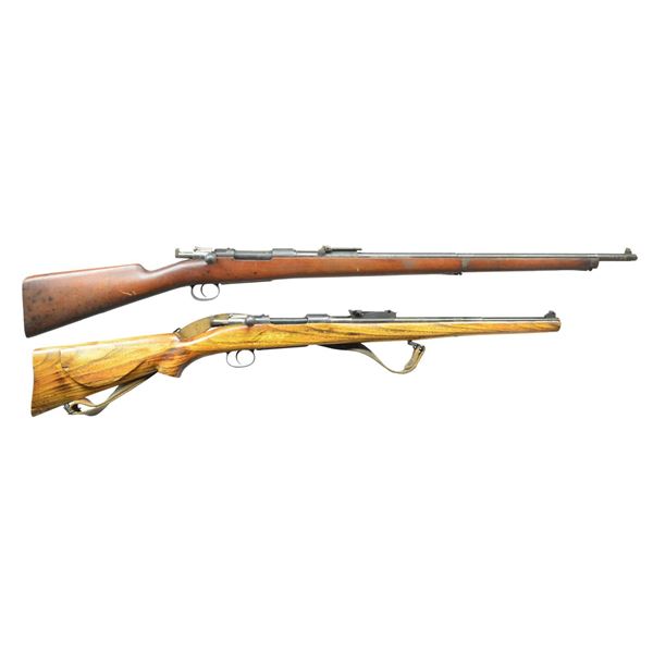 2 SPORTERIZED OVIEDO MODEL 1893 BOLT ACTION