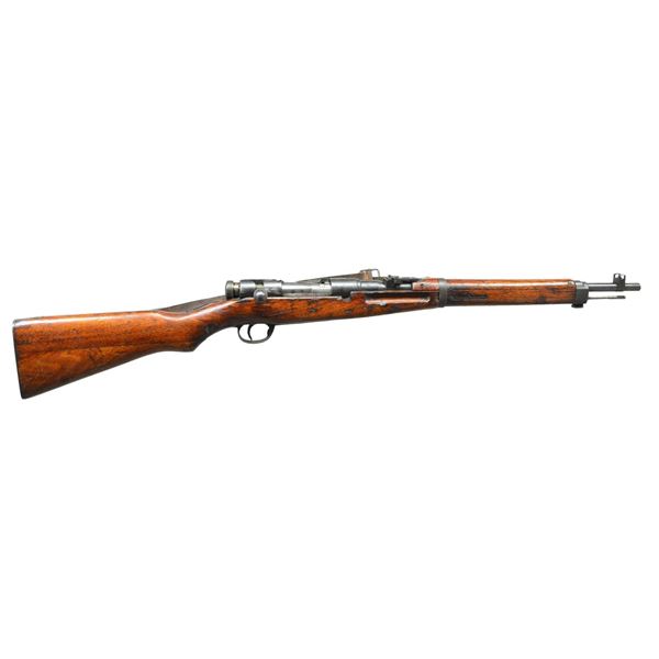 WWII JAPANESE MUKDEN TYPE 38 BOLT ACTION CARBINE.