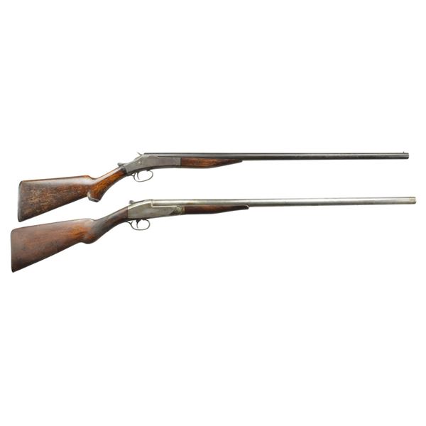 3 SHOTGUNS: CRESCENT ARMS, AMERICAN ARMS & ITHACA.