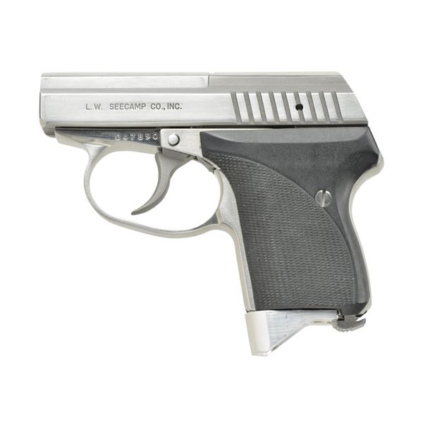 SEECAMP LWS-32 STAINLESS SEMI AUTO DAO PISTOL.