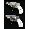 Image 2 : 2 KOLB HAMMERLESS FOLDING TRIGGER REVOLVERS.
