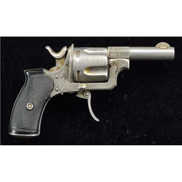 GALAND ENGRAVED FOLDING TRIGGER 320 REVOLVER.
