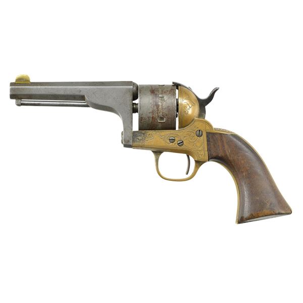 CIVIL WAR ERA MOORE'S PATENTED SA BELT REVOLVER