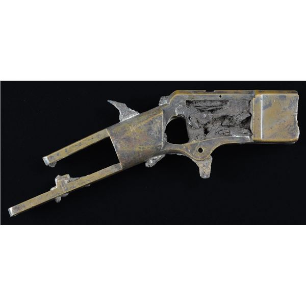 EXCAVATED HENRY MODEL 1860 RIFLE RECEIVER MOUNTED