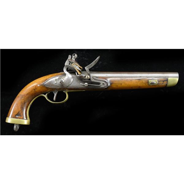 DUTCH / BELGIAN SERVICE FLINTLOCK PISTOL.
