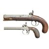 Image 2 : 2 ANTIQUE PERCUSSION PISTOLS.