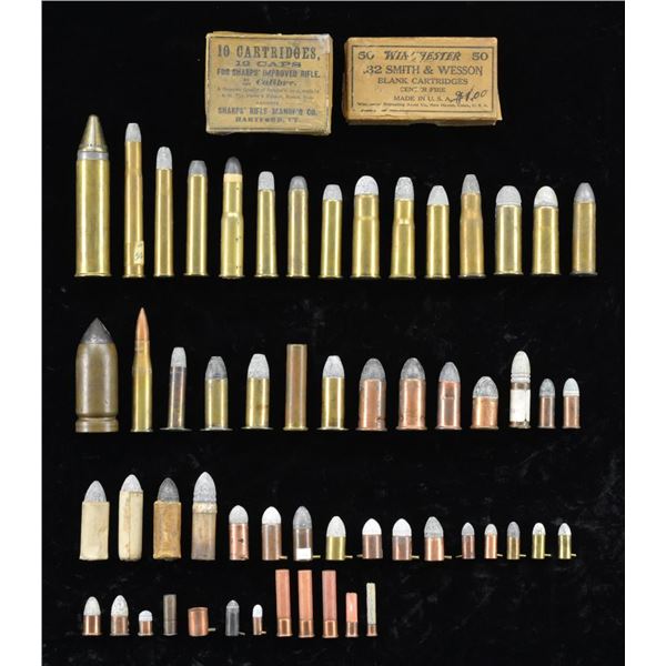 100+ ANTIQUE CARTRIDGE COLLECTION.