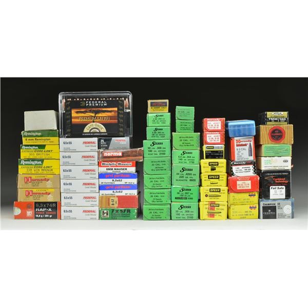 19+ BOXES OF PRIMARILY EUROPEAN CAL. AMMO & 25+