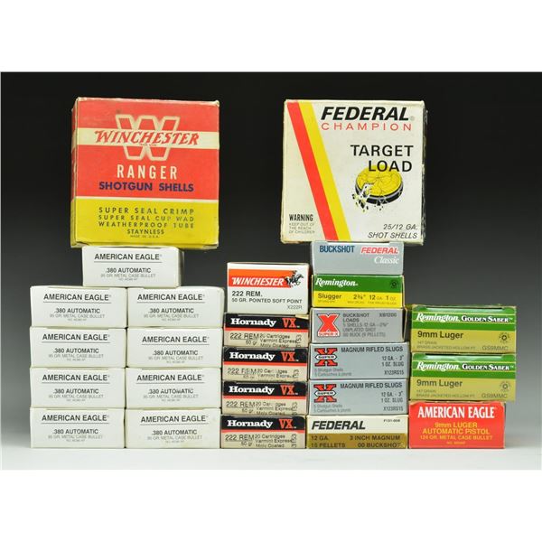 MISC. AMMO AND FIREARM COVERS.