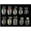 Image 1 : 10 INERT COLD WAR & LATER EUROPEAN STYLE GRENADES.