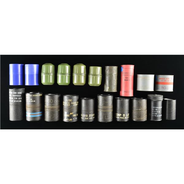 20 GRENADE CASES.