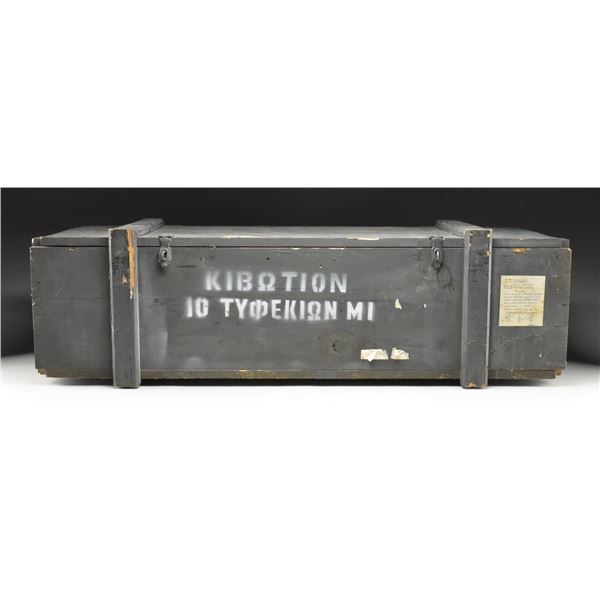 GREEK 10 RIFLE CRATE FOR M1 GARANDS.