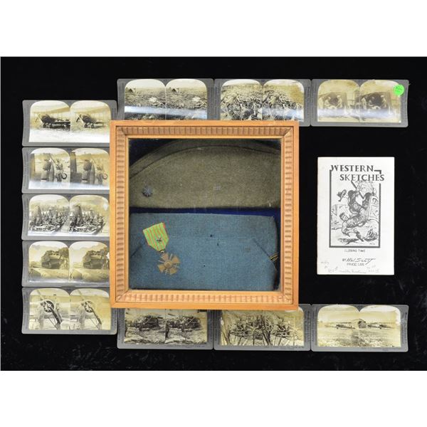 WWI MILITARIA GROUP.