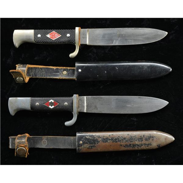 GERMAN HITLER YOUTH & BOY SCOUT KNIVES.