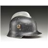 Image 1 : GERMAN FIREMAN'S HELMET WITH COMB.