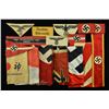 Image 1 : LARGE GROUP OF WWII GERMAN FLAGS & CLOTH ALONG