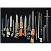 Image 1 : ASSORTED BAYONETS & SCABBARDS.