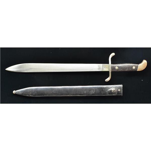 ARGENTINE 1909 ARTILLERY SHORT SWORD W/ MATCHING