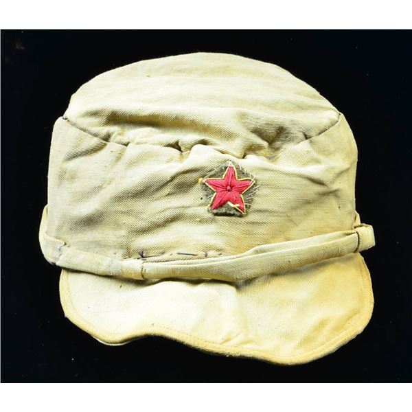 6 SPANISH MILITARY CAPS.