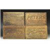 Image 1 : 4 PETERS WOODEN CRATES FOR AMMO.