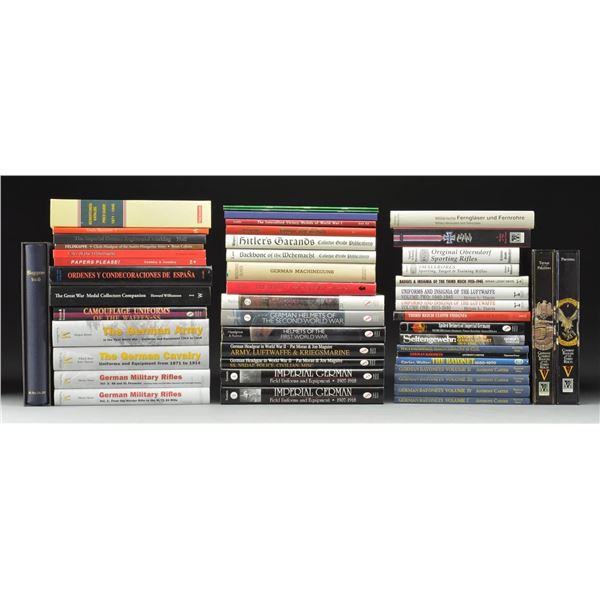 INTERESTING GROUPING OF REFERENCE BOOKS RELATING