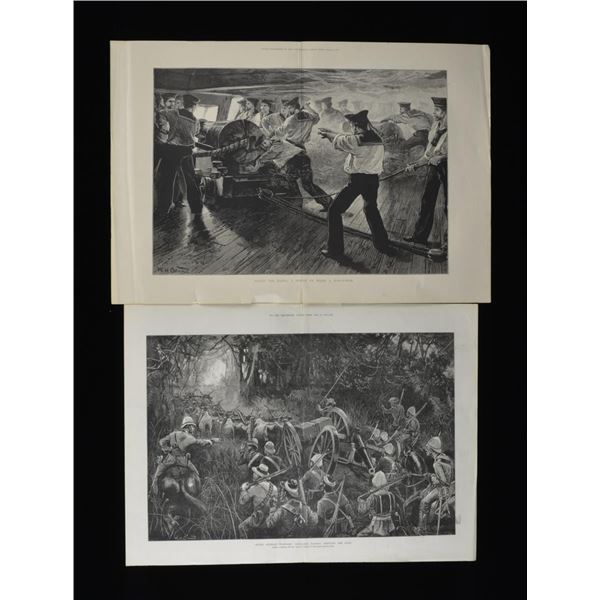 MILITARY ENGRAVINGS BY BRITISH NEWSPAPERS.