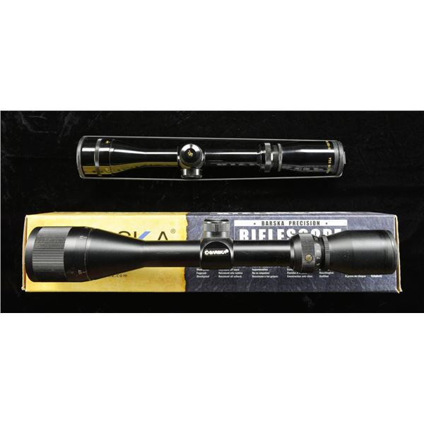 BARSKA AIR GUN & BURRIS MINI 1" SCOPES.