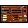 Image 1 : BROWNING SHOTGUN CLEANING KIT IN WOODEN CASE.