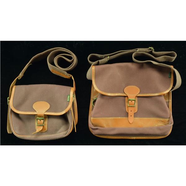 2 BARBOUR SHELL BAGS.