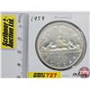 Image 1 : Canada Silver Dollar 1959 (SEE PICS!)