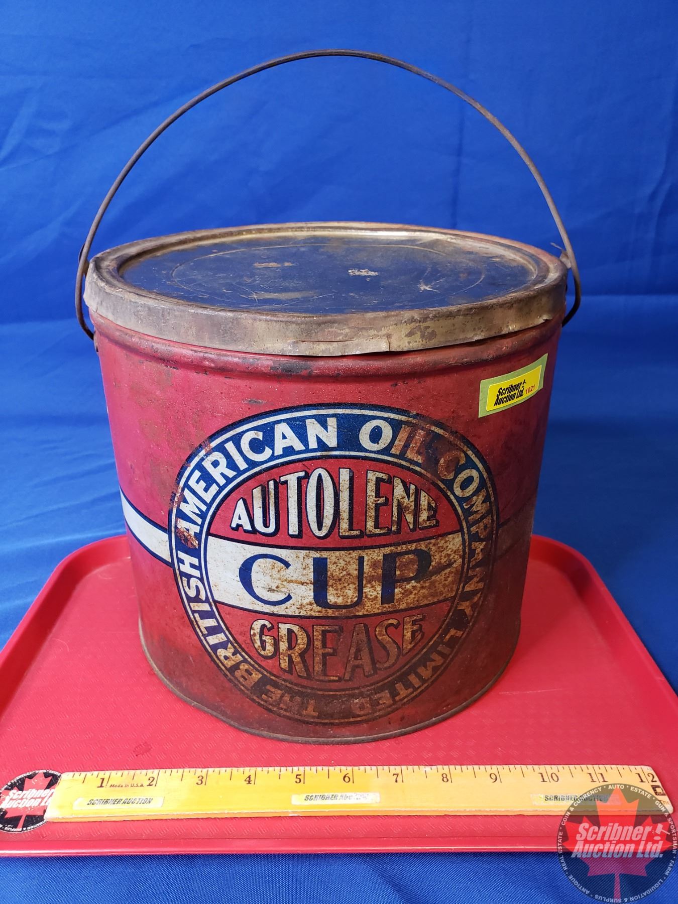The British American Oil Company Limited Pail w/Lid