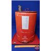Image 3 : B/A Oil 5 Gallon Pail w/Lid & Spout "British American Oil Company" "Naptha Gas" (18-3/4"H x 11"Dia) 