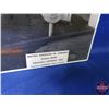 Image 4 : British American Pairing: Plaque "Property of British American Oil Co. Ltd." (2"H x 6"W) AND Framed 