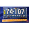 Image 1 : Alberta Lic Plate "Ex 31-3-51" (SEE PICS!)