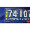 Image 3 : Alberta Lic Plate "Ex 31-3-51" (SEE PICS!)