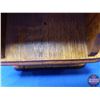 Image 4 : Wood Box Phone "Kellogg Switchboard & Supply Co. Chicago USA #2809S" (No Interior Parts) (19"H x 13"