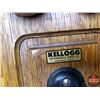 Image 5 : Wood Box Phone "Kellogg Switchboard & Supply Co. Chicago USA #2809S" (No Interior Parts) (19"H x 13"