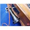 Image 7 : Wood Box Phone "Kellogg Switchboard & Supply Co. Chicago USA #2809S" (No Interior Parts) (19"H x 13"