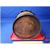 Image 7 : Red Head Grease Pail w/Lid & Handle (9"H x 11-3/4"Dia) (SEE PICS!)