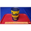 Image 1 : Sunfleet Super-C Motor Oil Tin ~ Sunoco Inc (Full) (6-1/2"H x 4"Dia) (SEE PICS!)
