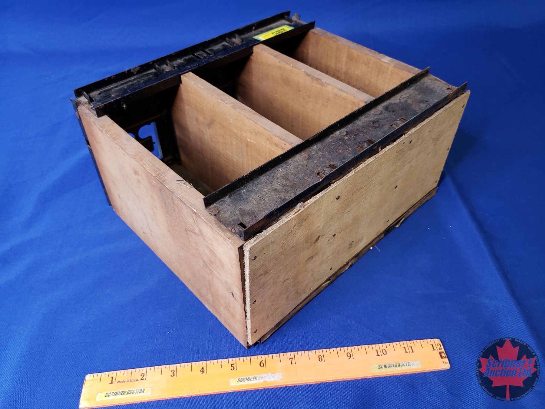 Vintage Postal Boxes Bank Of 3 Bevel Glass Each Door 6 H X 12 W X 11 Vintage postal boxes bank of 3 bevel glass each door 6 h x 12 w x 11