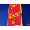 Image 3 : Enamel Palm Press "Come In! Have a Coca-Cola" (11-3/4"H x 4"W) (SEE PICS!)