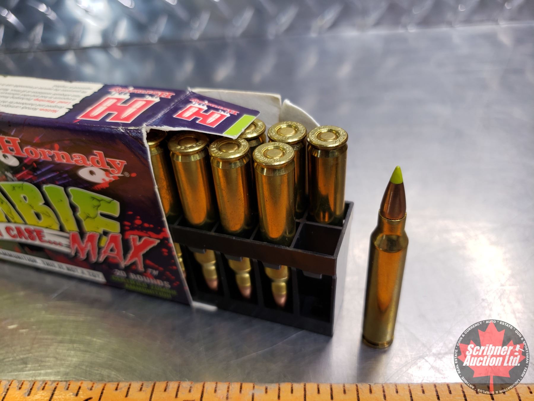 AMMO : Hornady Zombie Max .223 Rem (55gr Z-Max) (1 Box of 20 Rnds TOTAL ...