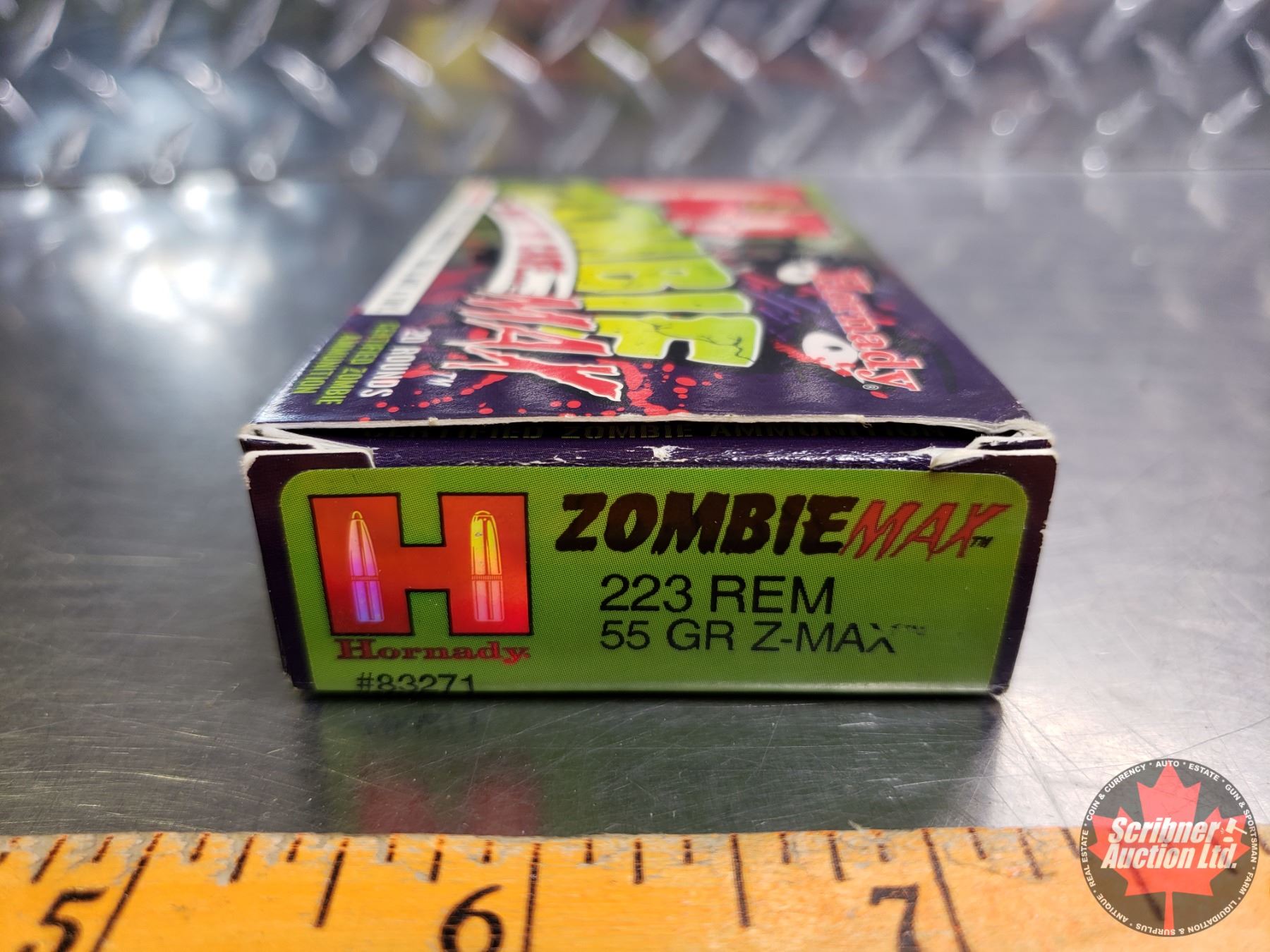 AMMO : Hornady Zombie Max .223 Rem (55gr Z-Max) (1 Box of 20 Rnds TOTAL ...