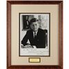 Image 1 : John F. Kennedy Signed Photograph