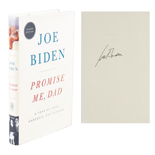 Joe Biden Signed Book